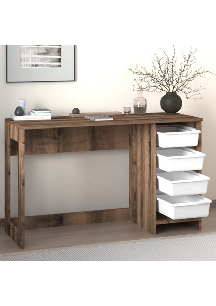 Hero Modern Çalışma Masası - 120 cm - Antik Ceviz fiyatları