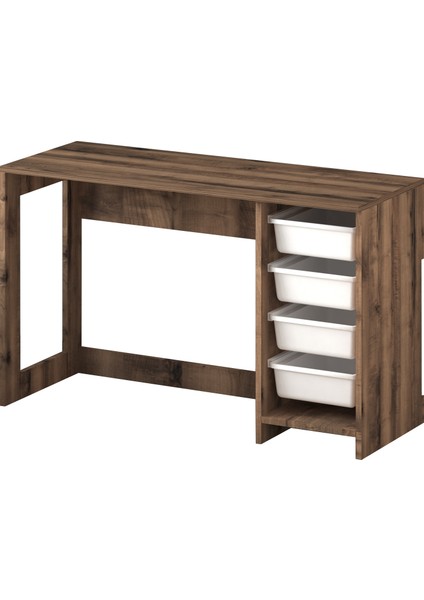 Hero Modern Çalışma Masası - 120 cm - Antik Ceviz fırsatları