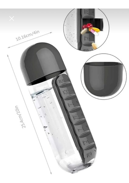 Pillbox Su Matarası fiyatları