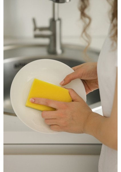 10 Adet Klasik Bulaşık Süngeri Ekonomik Brite Sünger Temizlik Dayanıklı Bulaşık Süngeri indirimleri