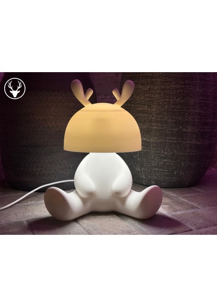 Nordik Stil Antler Karakter Tasarımlı Masa & Gece Lambası fiyatları