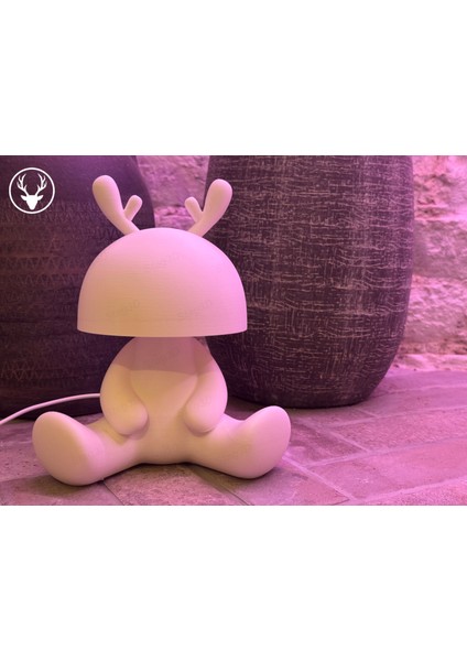 Nordik Stil Antler Karakter Tasarımlı Masa & Gece Lambası fırsatları