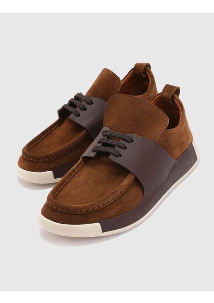 Modric Hakiki Süet Deri Erkek Taba Oxford Ayakkabı fiyatları