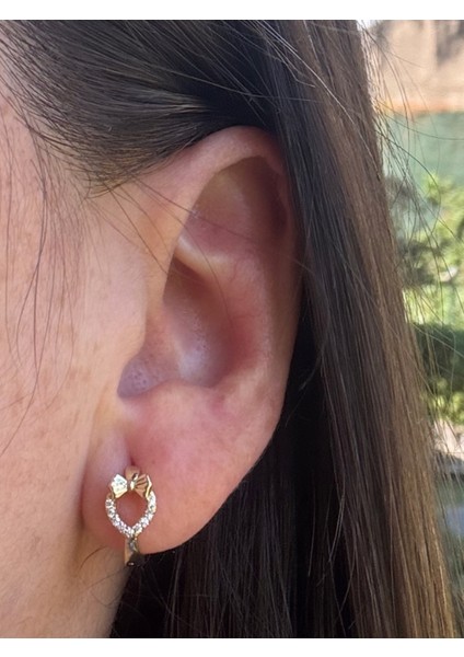 Xuping Minik Kalp Kurdele Küpe fiyatları