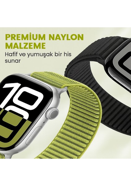 Apple Watch 11/10 46MM 9/8/7 45MM 6/5/4 Se 44 Uyumlu Pro Cırt Rahat Kordon modelleri