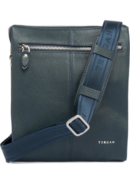 Lacivert Hakiki Deri Erkek Çapraz Askılı Çanta - S1AC00021281-X86 indirimleri