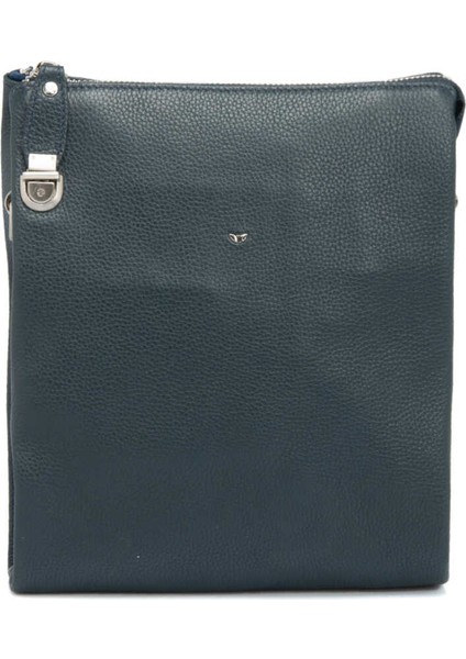 Lacivert Hakiki Deri Erkek Çapraz Askılı Çanta - S1AC00021281-X86 fiyatları