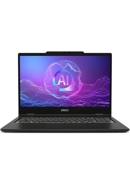 Msı 15.6" Venturepro 15 A2RWEG-206XTR Core 7 240H-64GB Ddr5 Ram-1tb Nvme-8gb RTX5050-FDOS 144HZ
