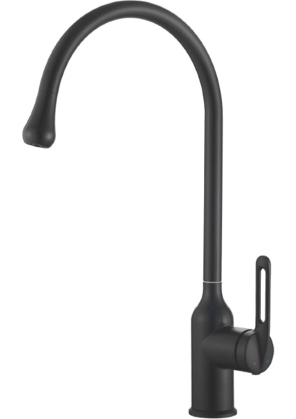 Mat Siyah Mutfak Eviye Bataryası