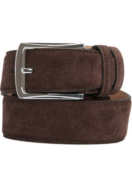 Kahve Hakiki Süet Deri Erkek Kemer - S1EK00000306-B85 fiyatları