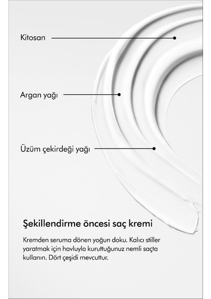 Chitosan™ Şekillendirme Öncesi Saç Kremi (Kıvırcık/bukleli ve Ince Telli Saçlar 100 Ml)