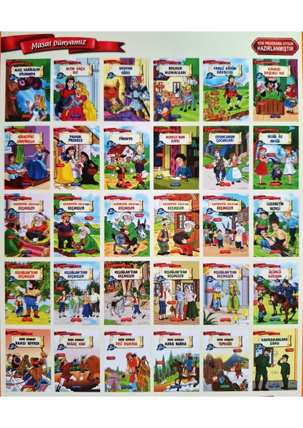 Masal Dünyası: 30 Masal, 30 Heyecanlı Yolculuk!