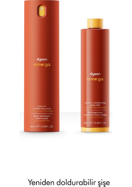 Omega™ Durulanmayan Saç Bakım Spreyi (165 Ml) fiyatları