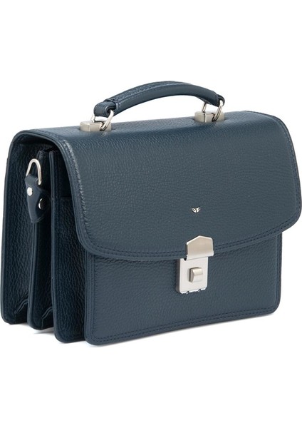 Lacivert Hakiki Deri Erkek Portföy Çantası - S1PC00022133-A38 modelleri