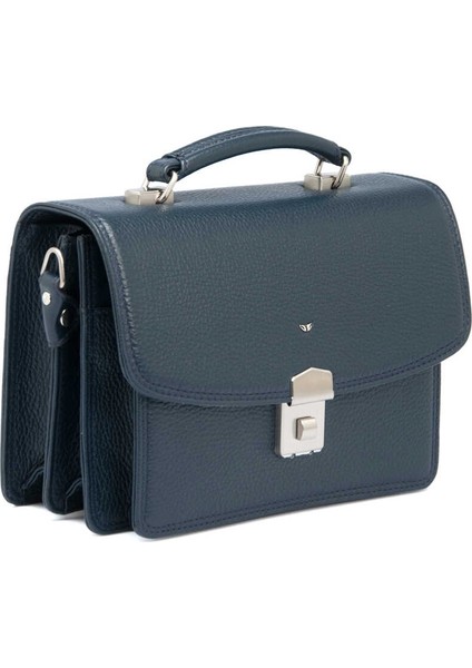 Lacivert Hakiki Deri Erkek Portföy Çantası - S1PC00022133-A38 fırsatları