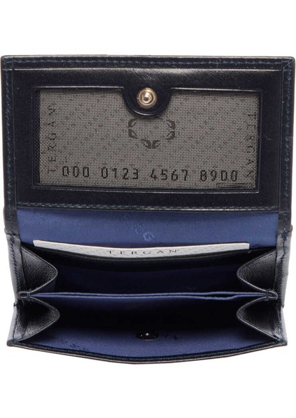 Lacivert Hakiki Deri Erkek Cüzdan - S1CE00001650-H86