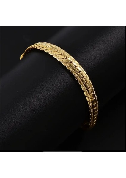 Sarı Renk 20 cm + 5 cm Burgu Bileklik