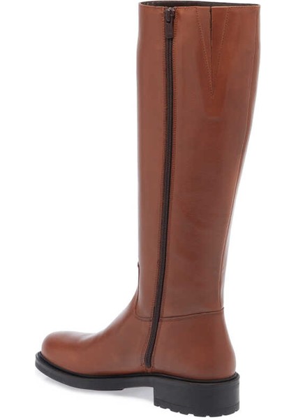 Taba Hakiki Deri Kadın Klasik Çizme - K23K1CM67045-A37