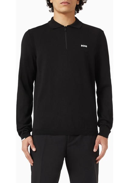 Pamuklu Örgü Logo Kazak, Lüks Günlük Şıklık ve Kusursuz Işçilik