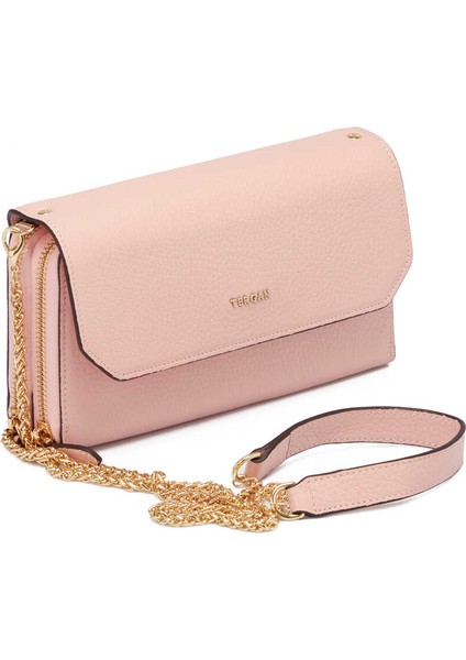 Pembe Hakiki Deri Kadın Çapraz Askılı Çanta - S23K1BC79900-T8A fırsatları