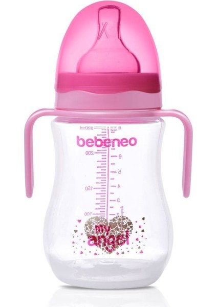 Geniş Ağızlı Kulplu 250 ml Pp Biberon, Sağlıklı ve Kullanışlı Tasarım