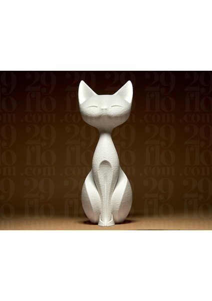Minimalist Beyaz Kedi Biblo fiyatları
