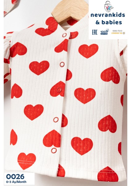 Heart Big Pattern 5’li Yenidoğan Hastane Çıkış Kız Bebek Giyim fiyatları