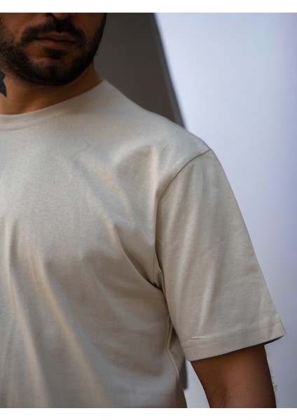 Bej T-Shirt Bej Renk modelleri