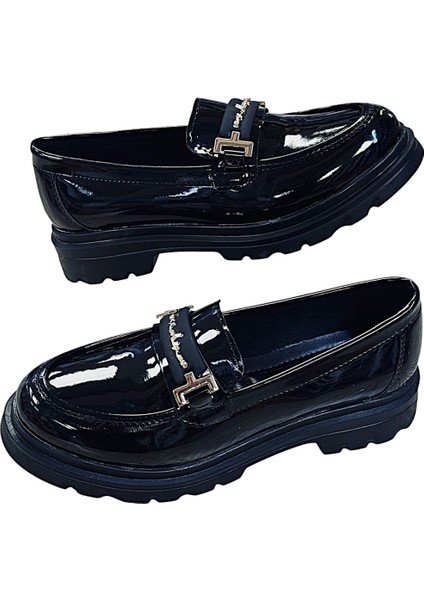 Yeni Model Oxfort Kalın Taban Ipsiz Kadın Günlük Klasik Ayakkabı fırsatları