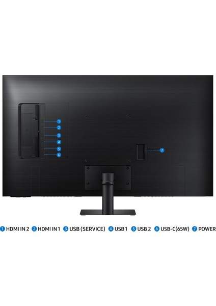 43" Inç, Uhd, 3840 x 2160, 4k, 4ms 60Hz, HDR10, M7 Akıllı Monitör (2024 Model)
