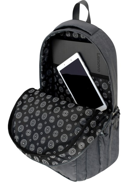 2'li Set Lüx Krinkıl Kumaş Lise ve Ortaokul Sırt Çantası + Kalemlik, Maymun Anahtarlık Hediyeli indirimleri