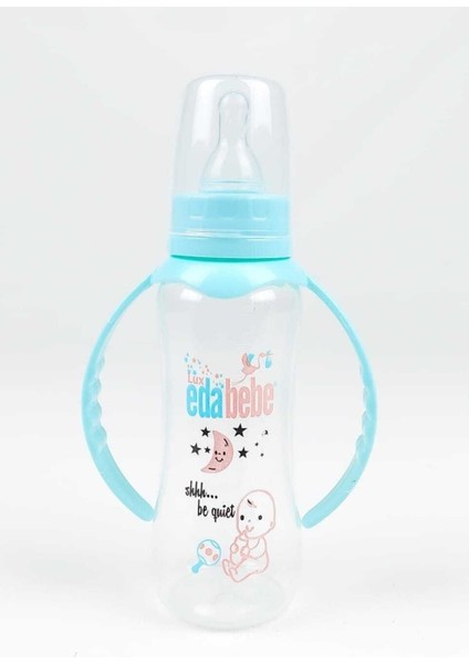 Turkuaz Renkli 250ML Kulplu Bebek Biberonu, Sağlıklı ve Güvenli Kullanım