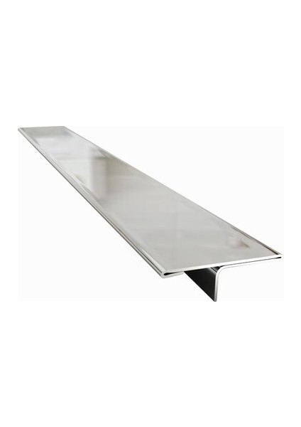 Kapı Eşik Profili Parke Kapı Altı Çıtası T Model Alüminyum Gümüş