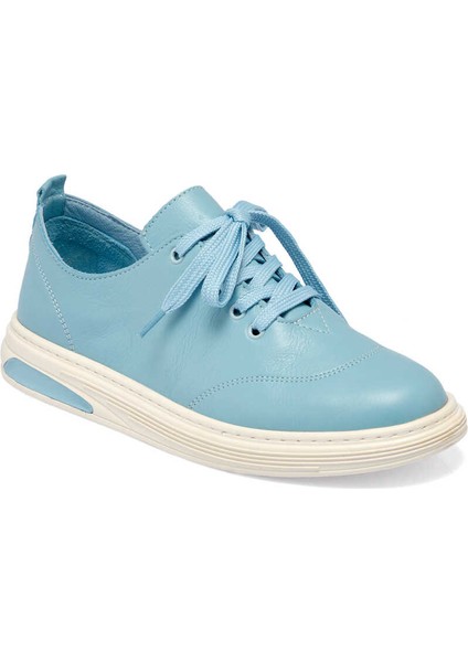 Mavi Hakiki Deri Kadın Sneaker - K24I1AY67093-J61 fiyatları