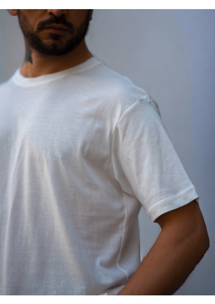 Beyaz Renk T-Shirt Regular Kesim fiyatları