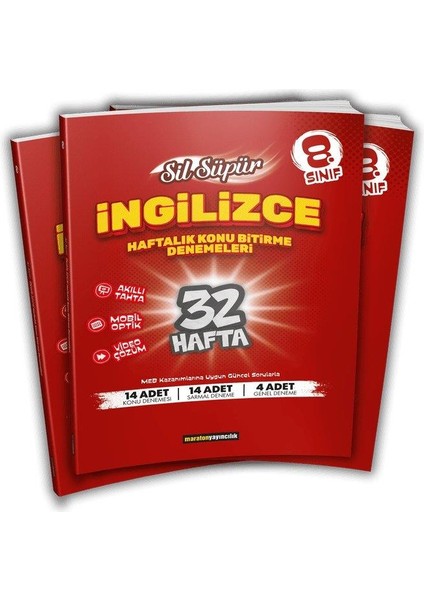 8.sınıf Sil Süpür Ingilizce Konu Bitirme Denemeleri