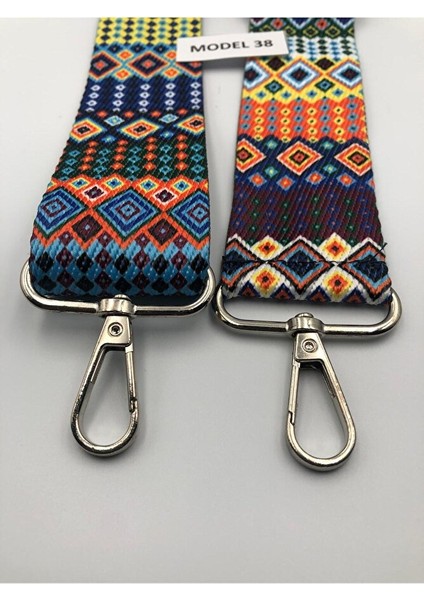 Ayarlanabilir Çanta Askısı Çanta Sapı Çanta Aksesuarı 4cm x 120CM Etnik Desen 4 fiyatları