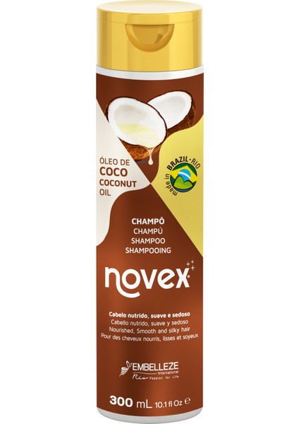 Coconut Oil - Besleyici ve Kırılmaya Karşı Onarıcı Hindistan Cevizi Yağı İçeren Şampuan 300 ml