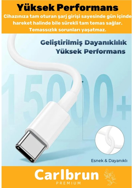 Premium 120W Ultra Hızlı Şarj Seti Adaptör + Type C Kablosu Tüm Telefonlara Uyumlu Şarj Cihazı indirimleri