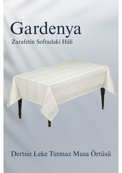 Dertsiz Masa Örtüsü Leke Tutmaz