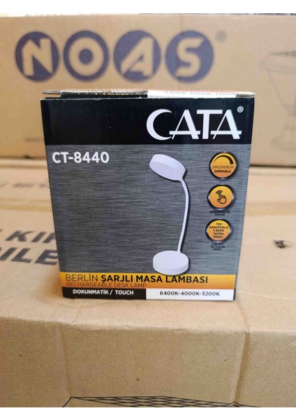 8440 Berlin Şarjlı Masa Lambasi