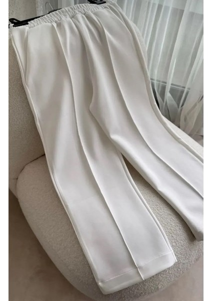 Yeni Sezon Lux Çimalı Scuba Kumaş Pantolon modelleri