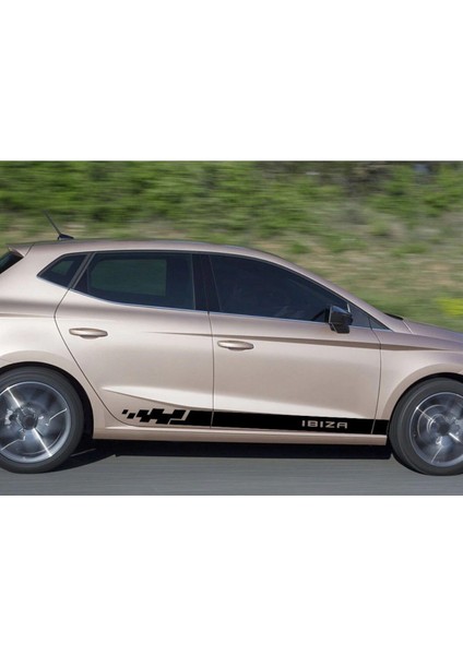 Seat Ibıza Yan Kapı Sticker Etiket Modeli 2