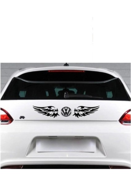 Kanat Oto Özel Yeni Sticker 2 Adet 8*18 cm