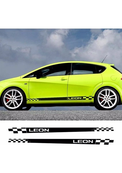 Seat Leon Yan Kapı Sticker Etiket Modeli 2