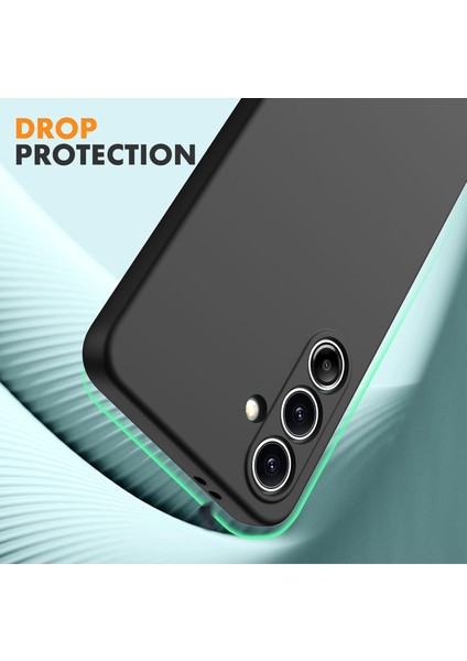 Samsung Galaxy S25 Fe Kılıf Kamera Korumalı Renkli Yumuşak Mat Silikon + 9h Ekran Koruyucu Cam Set 2in1 indirimleri