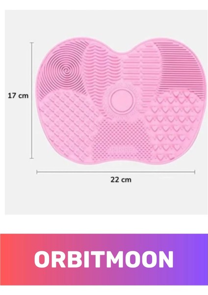 Özel Tasarım Pratik Silikon Yıkanabilir Kurutulabilir Makyaj Fırçası Süngeri Temizleme Matı Aparatı modelleri