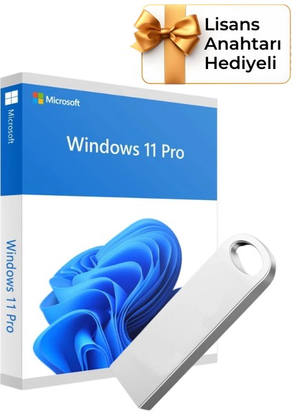 Windows 11 Kurulum Dosyalı USB Bellek 16GB (Lisans Anahtarı Hediyeli)