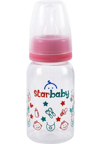 150 ml Pembe Klasik Biberon, Bebekler Için Güvenli ve Rahat Kullanım