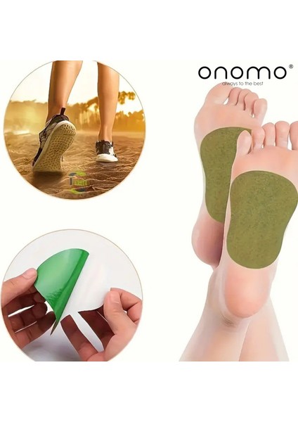 Health Bitkisel Akapuntur Ayak Bandı, Zencefil ve Nane Özlü, Yorgunluk ve Ağrı Giderici, 10 Adet fiyatları